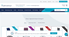 Desktop Screenshot of mojekrzesla.pl